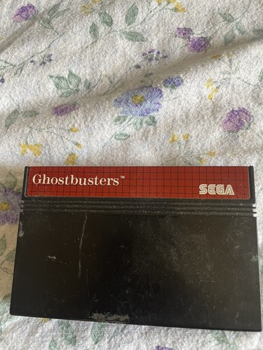 Ghostbusters sega master - ghostbusters,