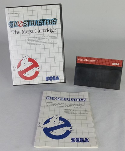 Ghostbusters sega master - ghostbusters,