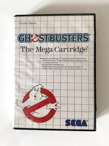 Ghostbusters sega master - sega,