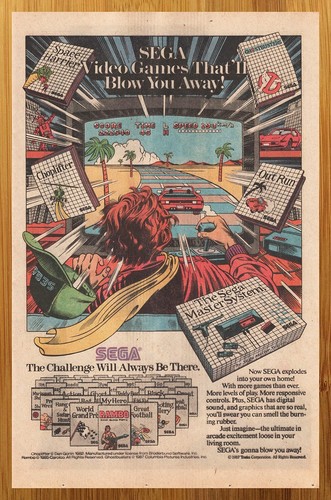 Console sega master - console,