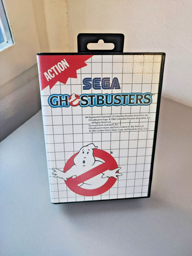 Ghostbusters sega master - ghostbusters,