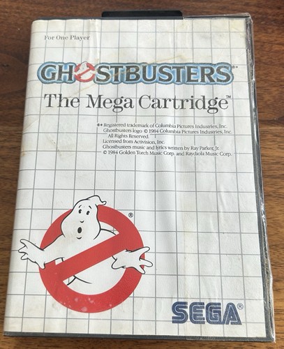 Sega ghostbusters master - sega,