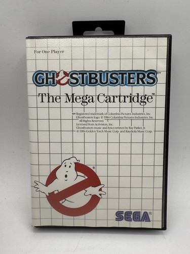 Ghostbusters sega master - ghostbusters,