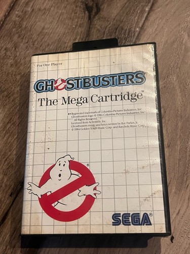 Ghostbusters sega master - ghostbusters, (sega
