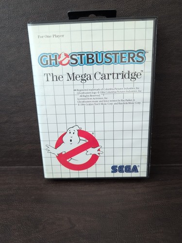 Ghostbusters for sega master - for,