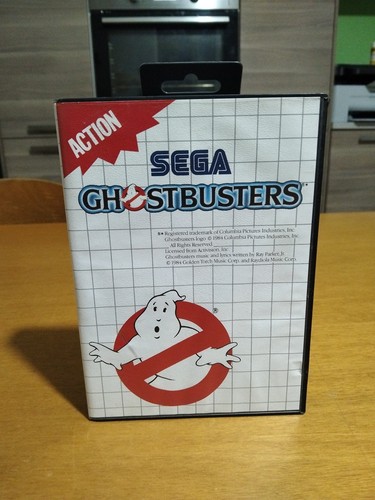 Ghostbusters gioco sega master - ghostbusters,