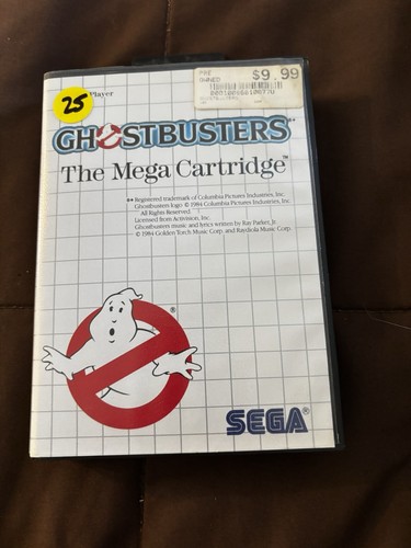 Sega ghostbusters master - sega,