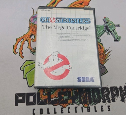 Sms ghostbusters sega master - ghostbusters,