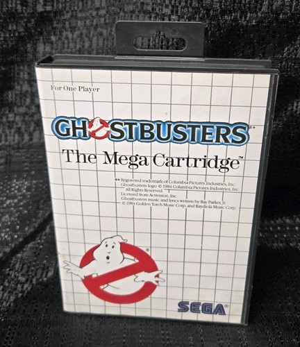 Ghostbusters 1987 sega master - ghostbusters,