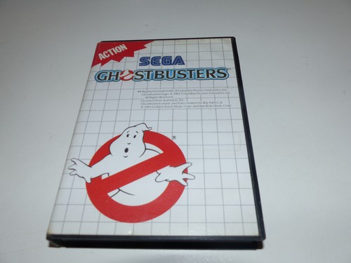 Ghostbusters sega master - ghostbusters,
