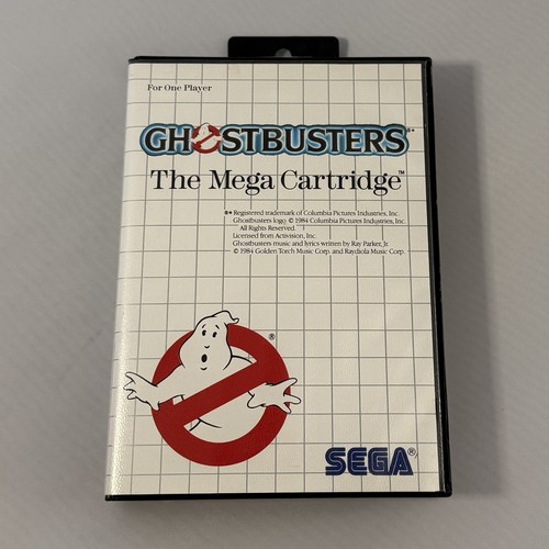 Ghostbusters sega master - -,