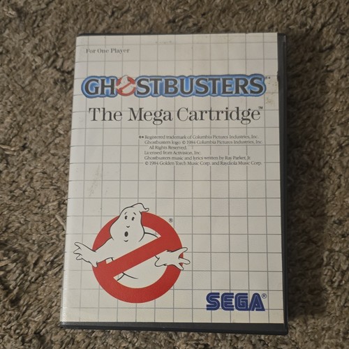 Sega ghostbusters master - ghostbusters,